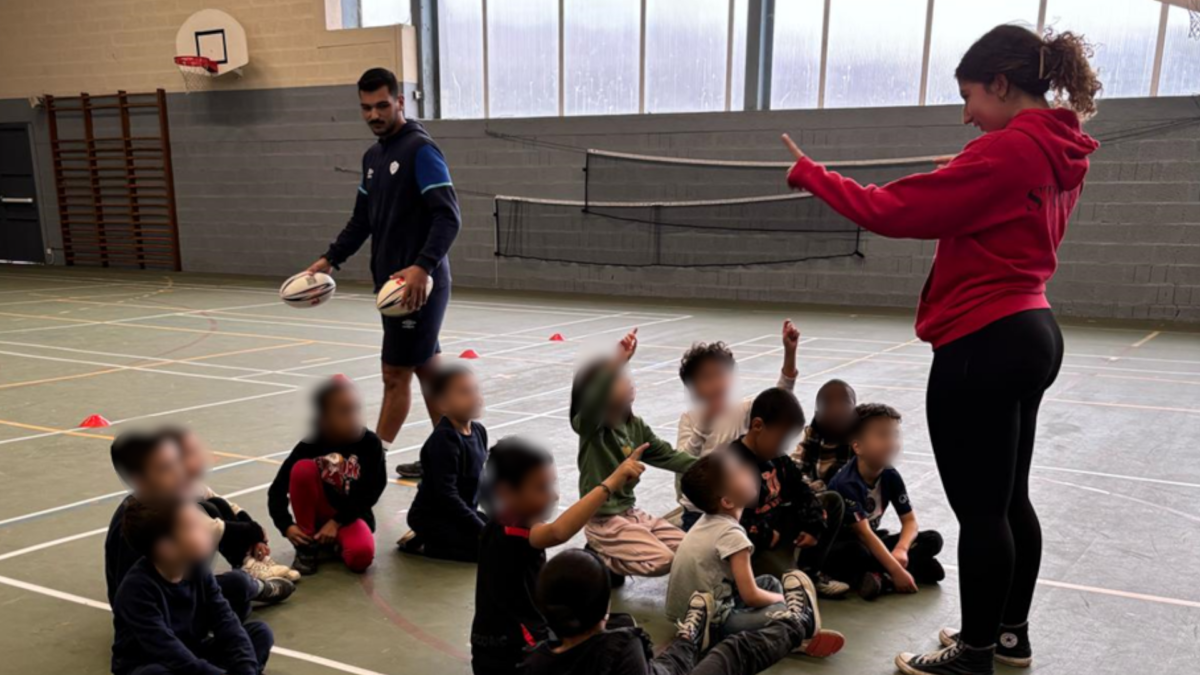 Du rugby dans les quartiers et centres de loisirs